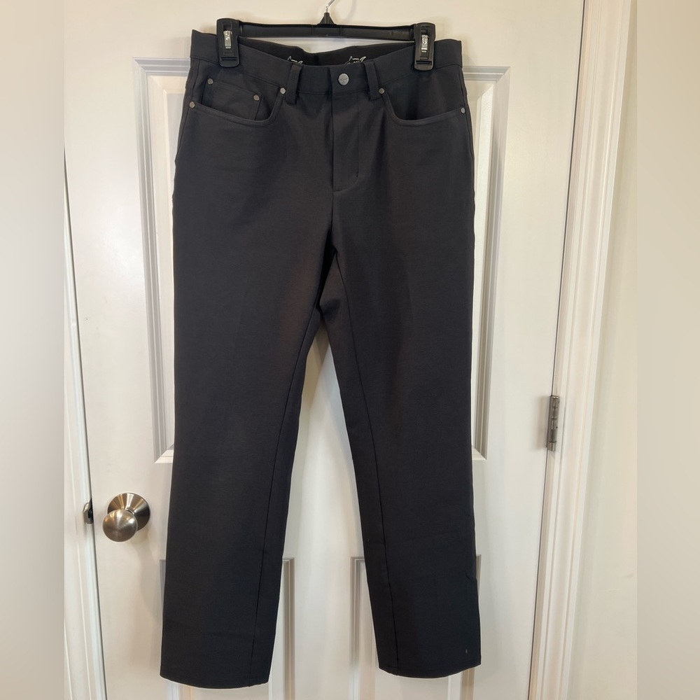 Greg Norman Black Golf Pants